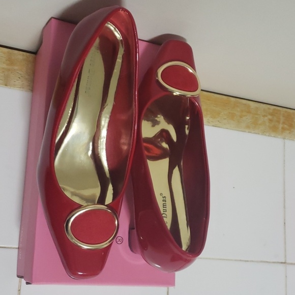 Pierre Dumas Shoes - Pierre Dumas Red Pumps